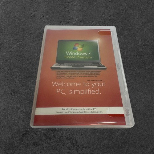 Microsoft windows home - 7,