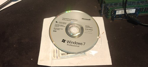 Dvd windows professional 64 - dvd,