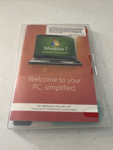 Microsoft windows home - windows, 7