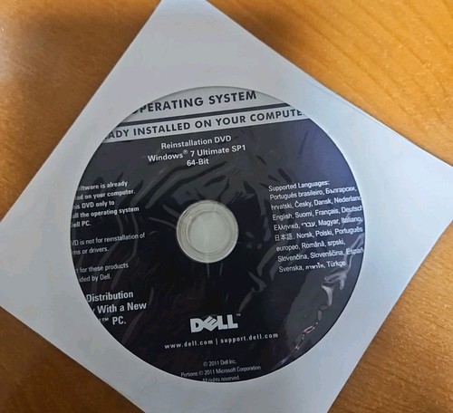 Dell microsoft windows - windows, 7