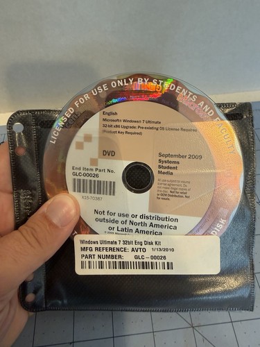 Microsoft windows ultimate - microsoft, 7